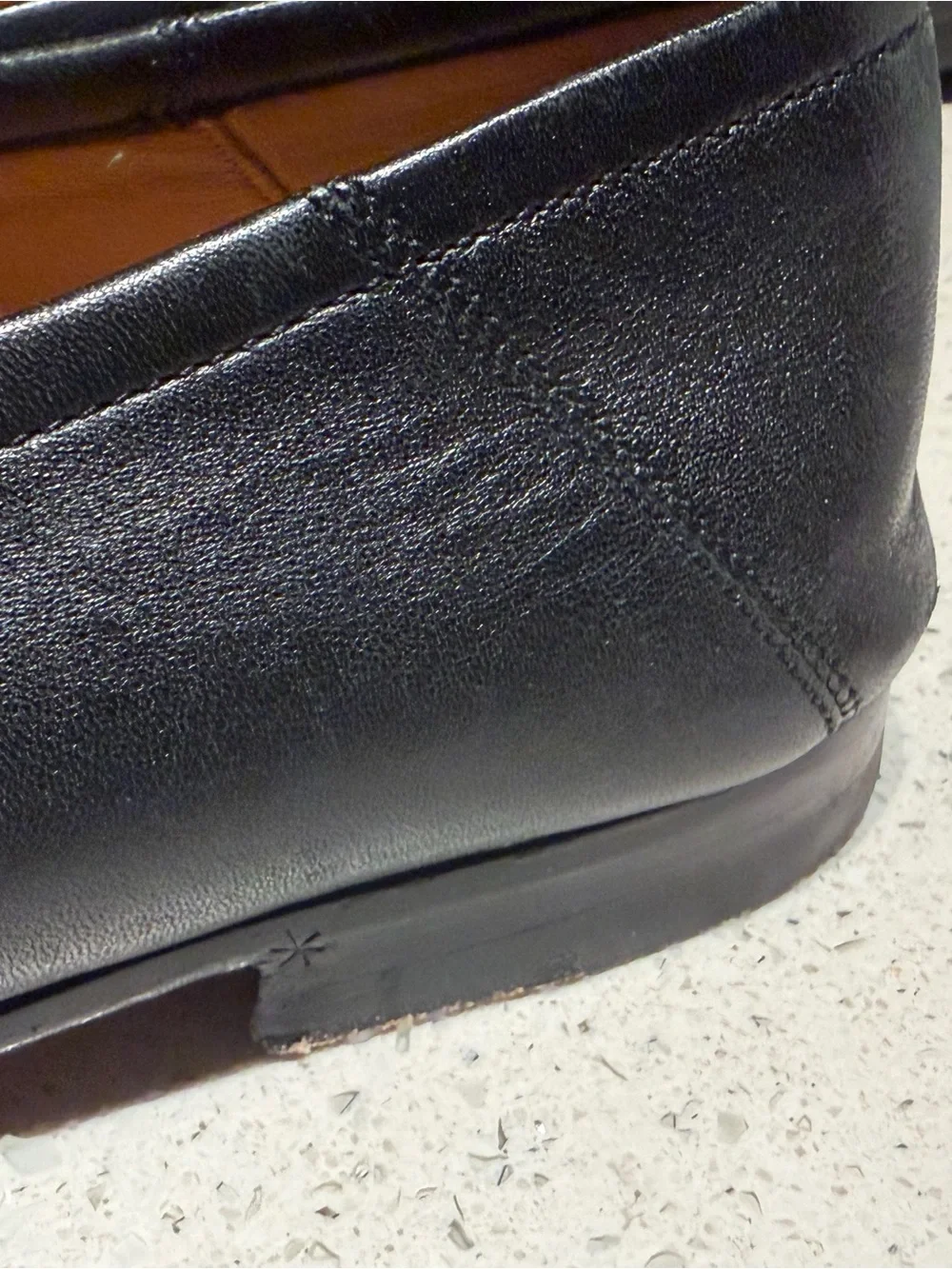 Gucci Black Leather Loafers with Green and Red Web and Gold Horsebit